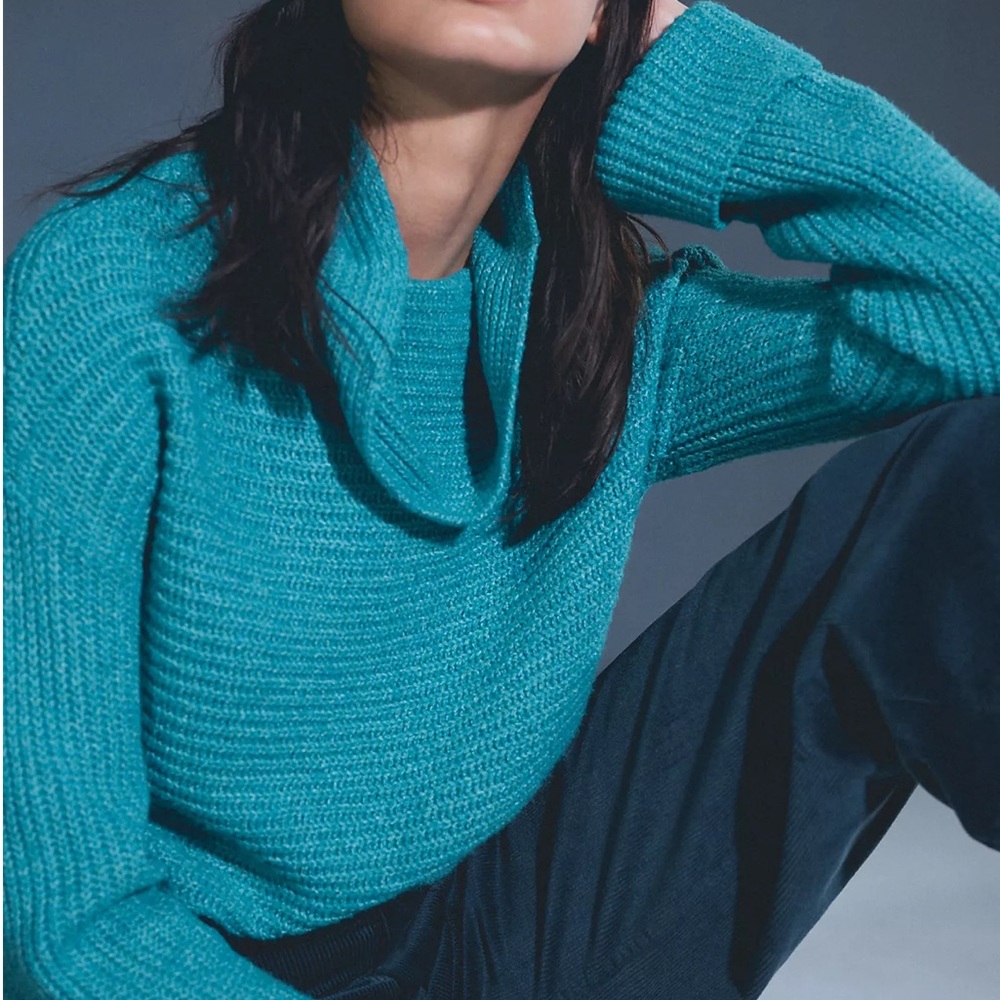 Anthropologie Pilcro Cowl Neck Sweater Tunic